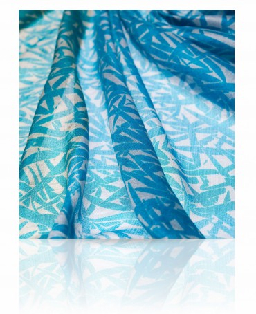 Палантин Женский SN-BAMBOO.LEAF/GREY